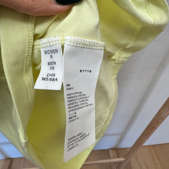 EYTYS Yellow Zion T-Shirt Size Small - Picture 7 of 8